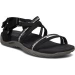 Women's Terran 3 Cush Lattice - Black Sport Summer Shoes Sandals Svart Merrell