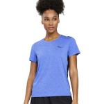 Blåa Kortärmade Tränings t-shirts från Saucony på rea i Polyester för Damer 