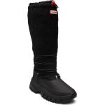 Womens Wanderer Tall Sherpa Snow Boot Shoes Wintershoes Black Hunter