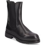 Svarta Chelsea-boots från Tamaris i storlek 36 i Läder 