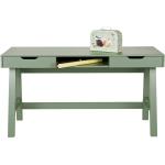 Gröna Skrivbord med lådor Lackerade från Woood på rea i Furu 