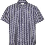 Marinblåa Kortärmade Kortärmade skjortor från Lacoste 