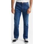 Blåa Stretch jeans från Wrangler Greensboro på rea med L32 med W29 i Denim 