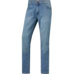 Blåa Stretch jeans från Wrangler Greensboro på rea med L32 med W30 i Denim 