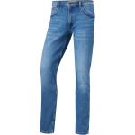 Blåa Stretch jeans från Wrangler Greensboro på rea med L32 med W32 i Denim 