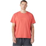 Röda Kortärmade Kortärmade T-shirts från Wrangler på rea i Storlek M i Syntet för Herrar 