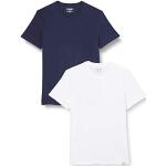 Marinblåa T-shirts från Wrangler i Storlek L för Herrar 