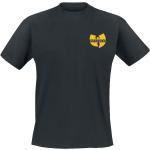 Wu-Tang Clan T-shirt - Black Logo - S XXL - för Herr - svart