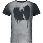 Wu-Tang Clan T-shirt - S XXL - för Herr - ljusgrå/svart