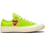 Gröna Låga sneakers från Converse x PLAY Comme des Garçons med Snörning med rundad tå i Gummi för Flickor 