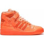 Orange Höga sneakers från adidas Jeremy Scott med Snörning med rundad tå i Gummi för Flickor 