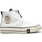 Vita Höga sneakers från Converse Chuck Taylor med rundad tå i Gummi för Flickor 