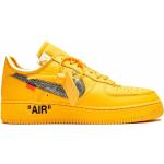 x Off-White Air Force 1 Low University Gold sneakers