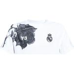 Ekologiska Vita Kortärmade Real Madrid Kortärmade T-shirts från adidas Y-3 i Syntet för Herrar 