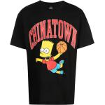 Svarta Kortärmade The Simpsons Bart Kortärmade T-shirts från Market för Herrar 