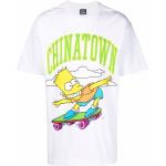 Vita The Simpsons T-shirts från Market i Storlek M för Herrar 