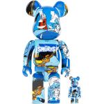 x The Smurfs (The Astrosmurf) BE RBRICK 100% and 400% figurset