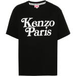 Svarta Kortärmade Kortärmade T-shirts från KENZO för Herrar 