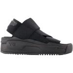 Svarta Sandaletter med kilklack från adidas Y-3 på rea med Slip-on i Kalvskinn för Damer 