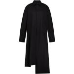 Svarta Skjortklänningar Asymmetriska från adidas Y-3 med Asymmetrisk ringning i Bomullsblandning för Damer 
