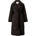 Svarta Dubbelknäppta kappor från Y.A.S i Storlek XL i Fleece för Damer 