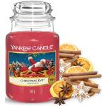 Röda Doftljus från Yankee Candle Christmas Eve 1 del i Glas - 150 cm 