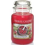 Hallonröda Doftljus från Yankee Candle Red Raspberry på rea 