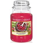 Röda Doftljus från Yankee Candle i Glas 