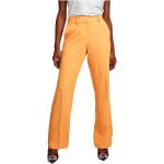 Orange Utsvängda byxor från Y.A.S på rea i Storlek L i Polyester för Damer 