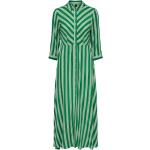 Vår Gröna Långärmade Stickade klänningar från Y.A.S på rea i Storlek XL i Viskos för Damer 