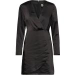 Svarta Draperade klänningar från Y.A.S i Storlek XS för Damer 