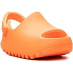 Orange Lära-gå skor från adidas Yeezy med Kardborreknäppning med öppen tå i Gummi 
