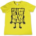 Yellow Is The New Black Kids T-Shirt, T-Shirt