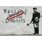 Youframe Banksy Dreams canvas -101,6 cm x 76,2 cm