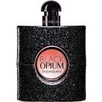 Förföriska Franska Cruelty free Silvriga Parfymer från Saint Laurent Paris Black Opium med Patschuli med Gourmand-noter 90 ml för Damer 