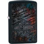 Zippo Classic Lighter-Harley Davidson tändare, mässing, individuell design, original fickstorlek