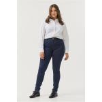 Blåa High waisted jeans från Zizzi i Storlek 5 XL i Denim för Damer 