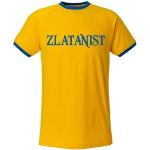 Zlatanist T-shirt Zlatan HerrXLGulblå Gulblå