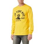 Guldiga Långärmade T-shirts stora storlekar från Zoo York i Storlek XL för Herrar 