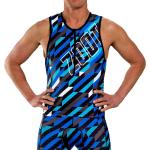 Blåa Triathlonkläder från Zoot på rea i Material som andas i Mesh för Herrar 