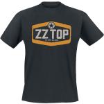 ZZ Top T-shirt - Texas Blues - S XL - för Herr - svart